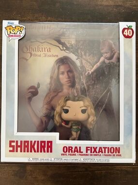Funko Pop! Shakira Vinyl Figure - Blonde Hair, Green Outfit